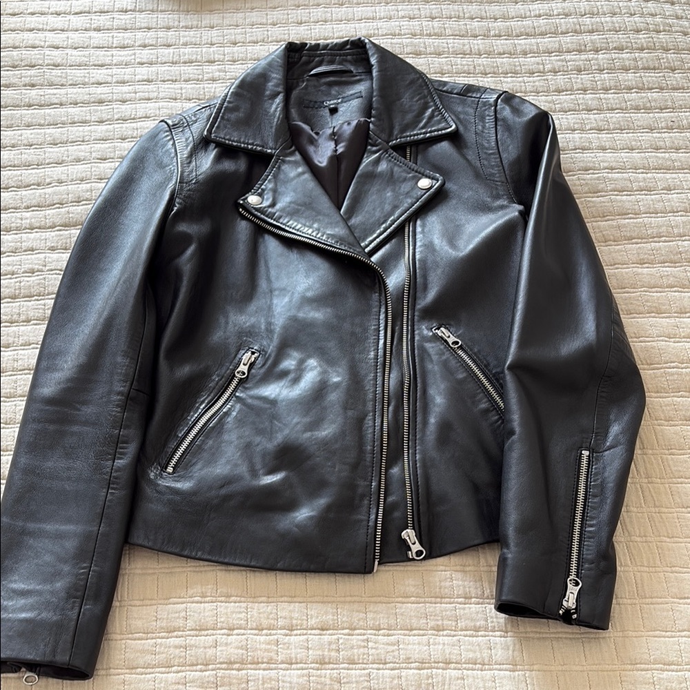 Quince Leather Women's moto Jacket